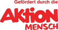 Logo "Gefördert durch die Aktion Mensch"