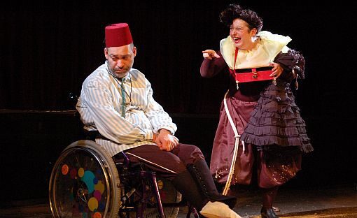 Foto des Theaterstücks "Godot lässt grüßen"