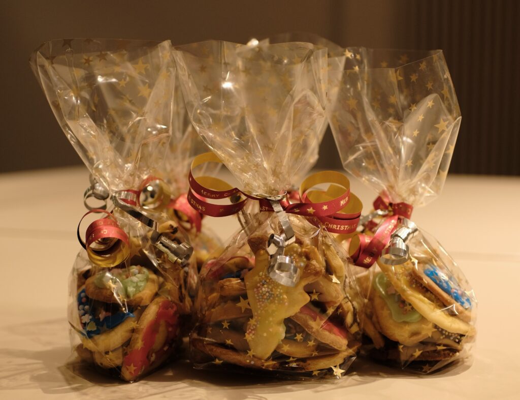 Gebackene Plätzchen